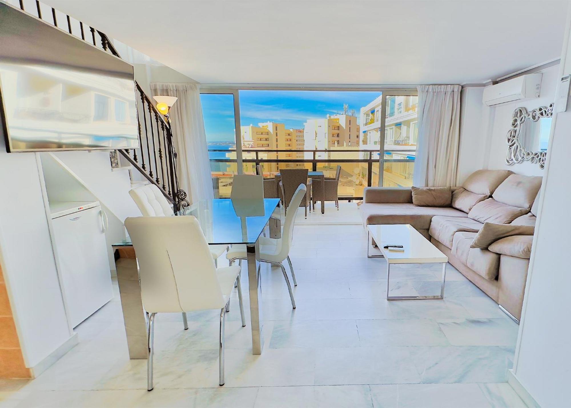 Skol 508 West Facing Duplex Apartment With Amazing Sea Views Марбелья Екстер'єр фото