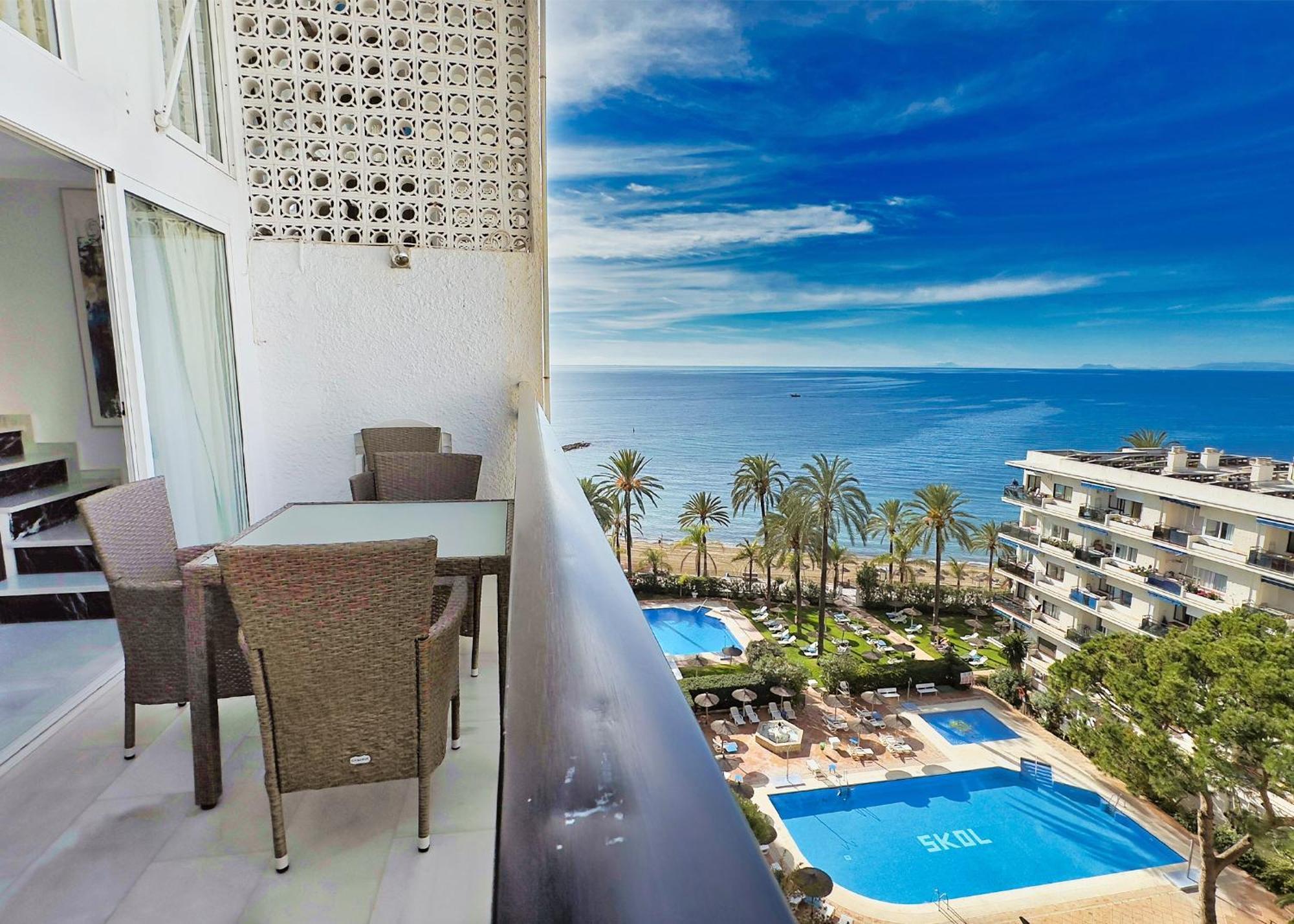 Skol 508 West Facing Duplex Apartment With Amazing Sea Views Марбелья Екстер'єр фото